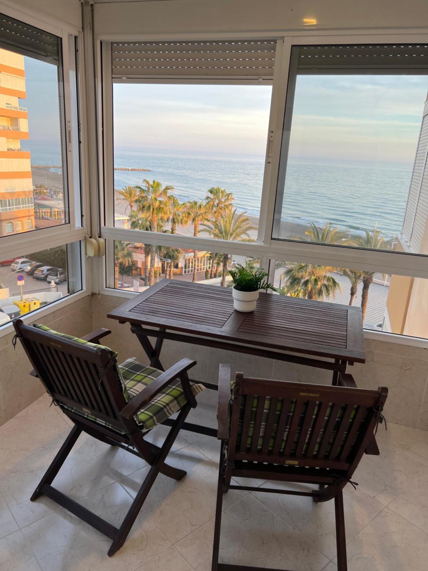 Estudio Mar En Calma, Primera Linea De Playa Con Vistas Al Mar Torrox Exteriér fotografie