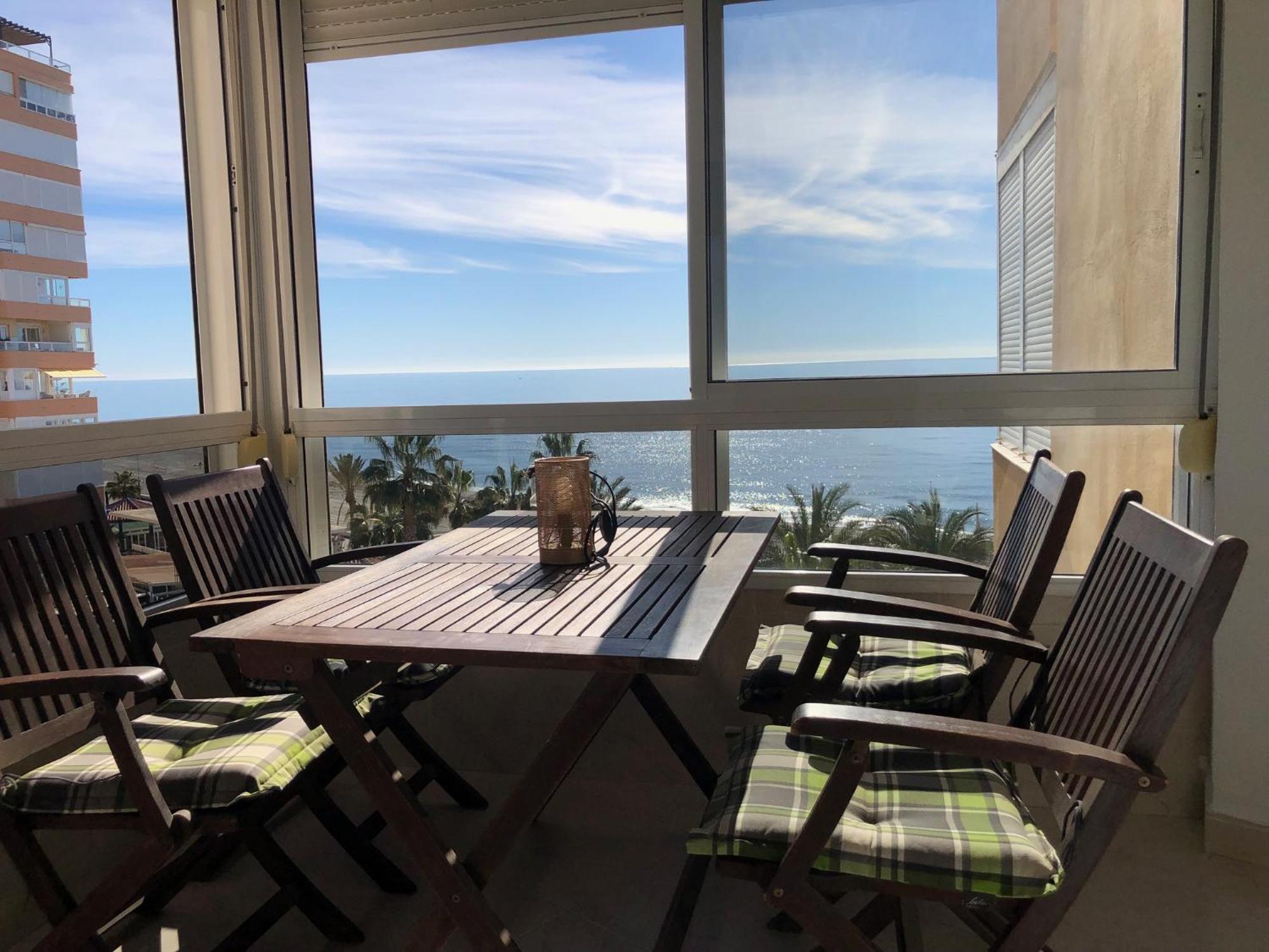 Estudio Mar En Calma, Primera Linea De Playa Con Vistas Al Mar Torrox Exteriér fotografie