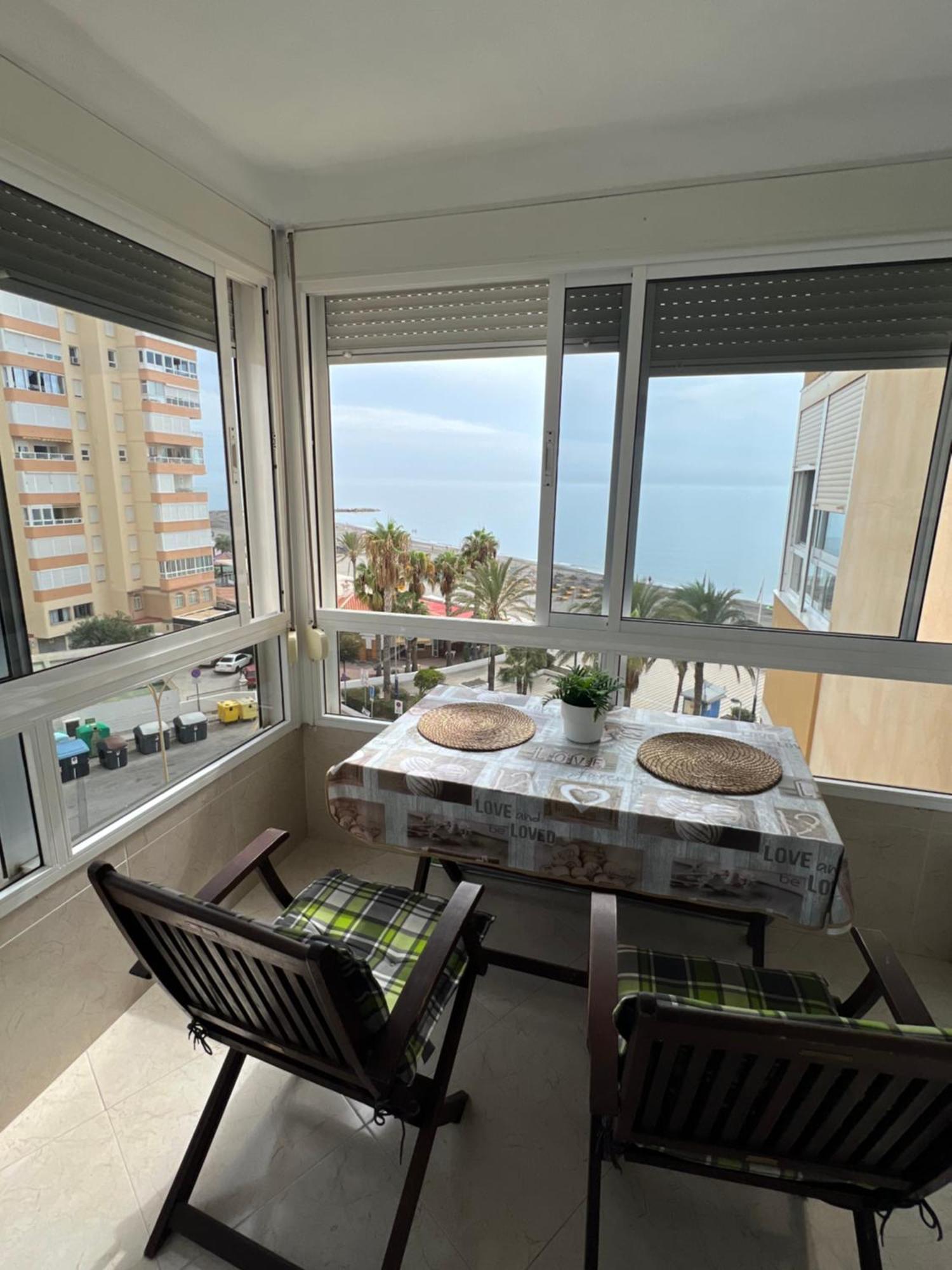 Estudio Mar En Calma, Primera Linea De Playa Con Vistas Al Mar Torrox Exteriér fotografie